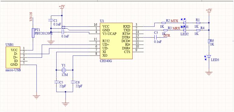 USB Download circuit